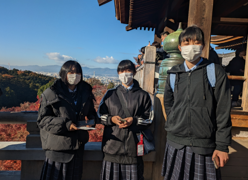 修学旅行４日目（清水１）