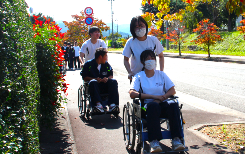 車いす・ブラインドウォーク１