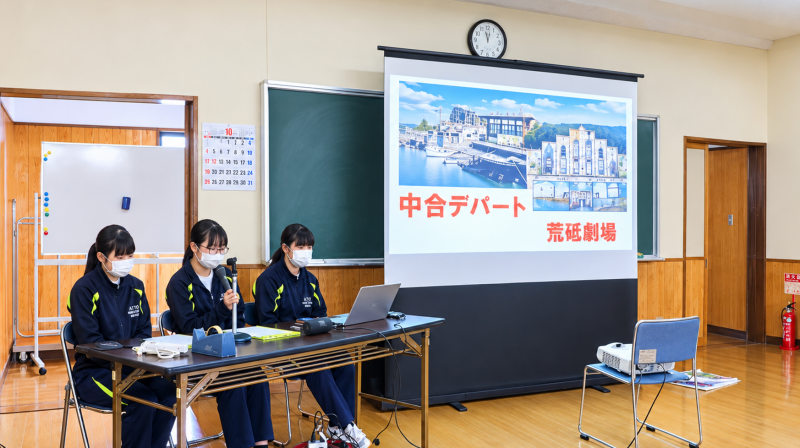 駅ハイ校内１